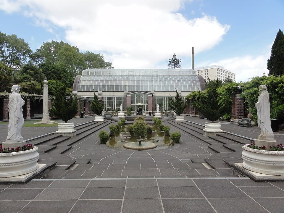 Auckland Domain Winter Garden tropical house