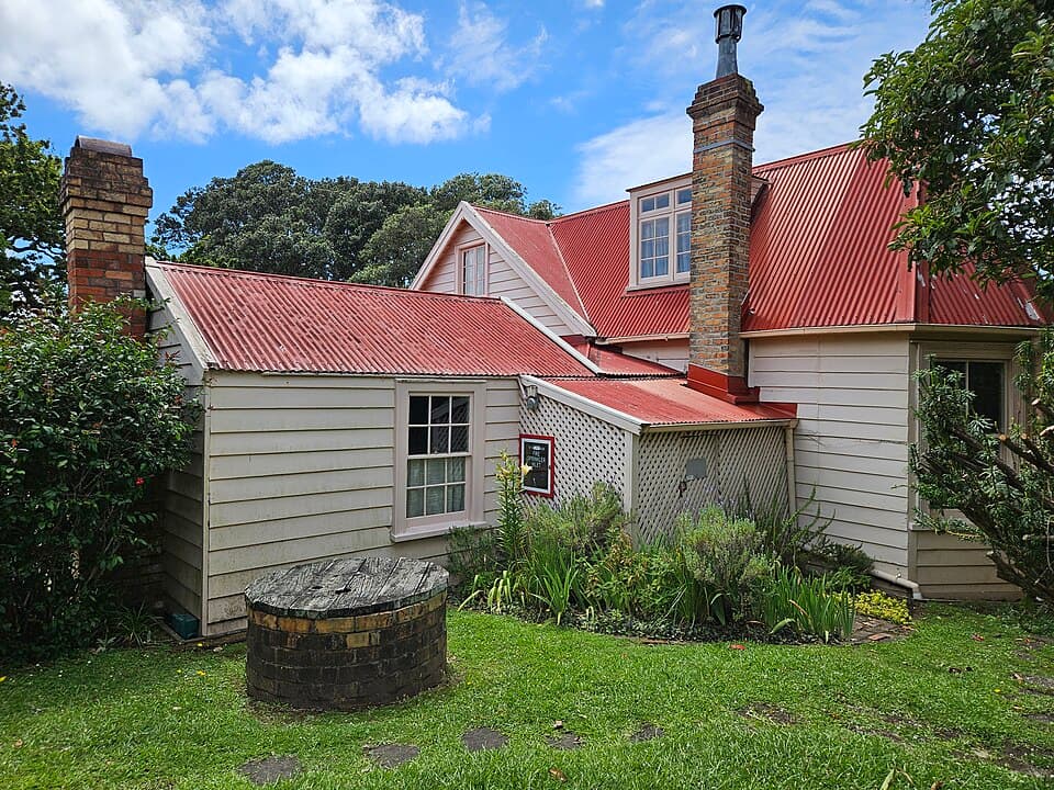 Ewelme Cottage, a historical location in Parnell, Auckland, NZ